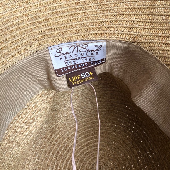 Sun N Sand UPF 50+ Sun Hat with Back & Bow - Picture 7 of 7